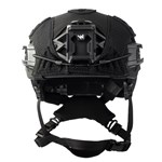 EPIC Ballistic Helmet Cover Black Front thumbnail