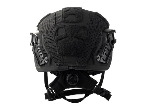 EPIC Ballistic Helmet Cover Black Rear