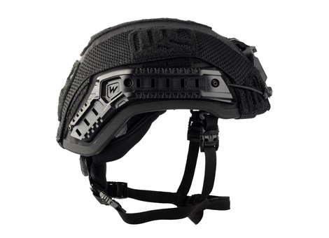 EPIC Ballistic Helmet Cover Black Side