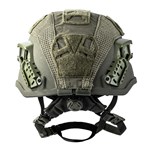 EPIC Ballistic Helmet Cover Ranger Green Rear thumbnail