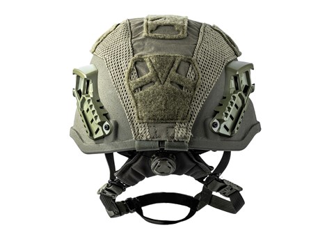 EPIC Ballistic Helmet Cover Ranger Green Rear