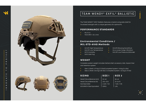 Team Wendy® EXFIL® Ballistic Helmet