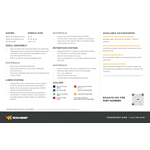 SAR Tactical Technical Data Sheet Page 2 thumbnail