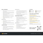 EXFIL Ballistic Technical Data Sheet Page 2 thumbnail