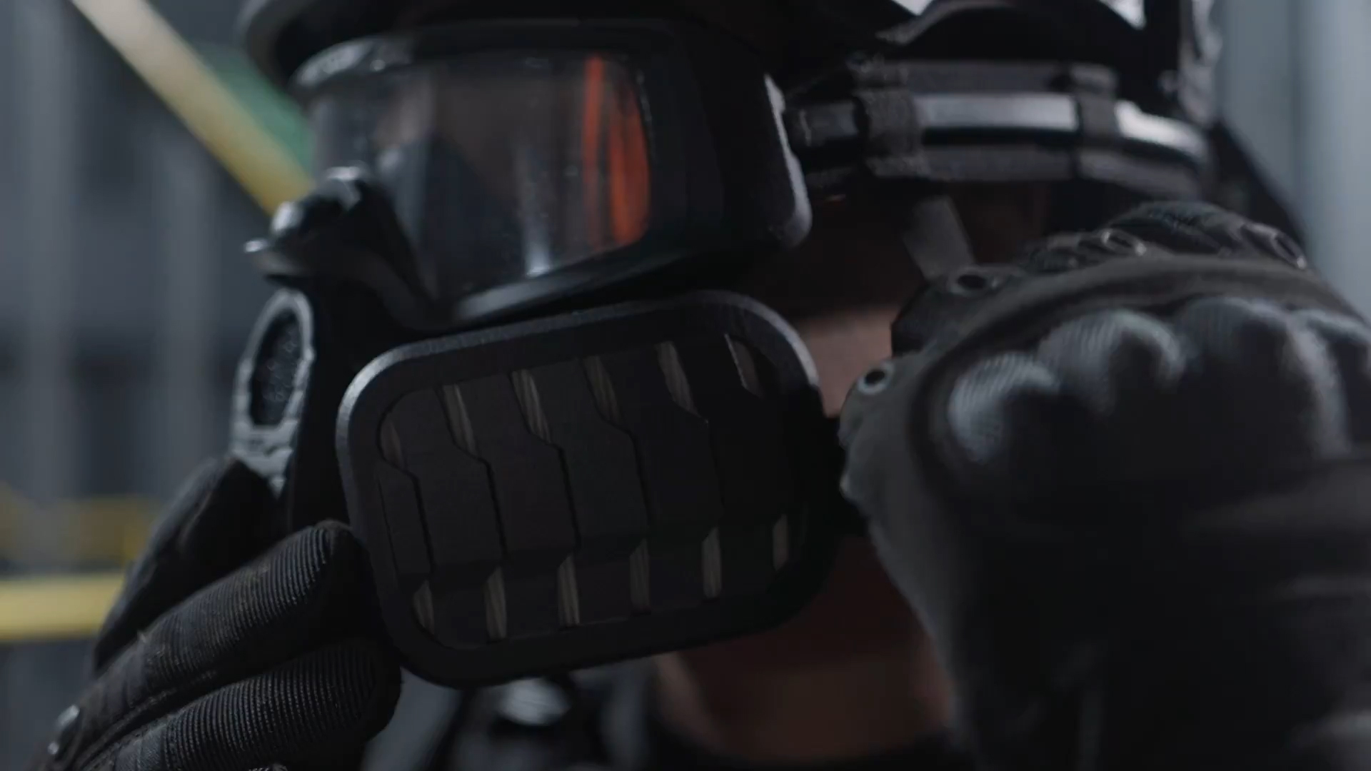 CLose up of person wearing the product