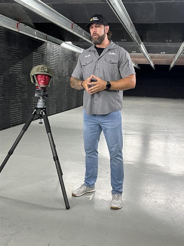 RIFLETECH helmet test shoot presentation